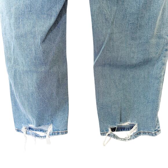 Abercrombie The Ankle Straight Ultra High Rise Jeans Sz 32 - Picture 6 of 6